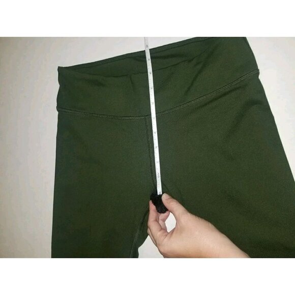 Fabletics sz small‎ leggings cropped dark hunter green - Picture 5 of 11